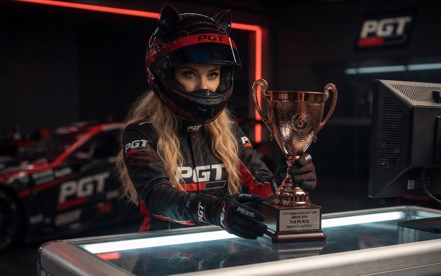 Награда 3-е место Caterham Academy Cup ACEVO 2026